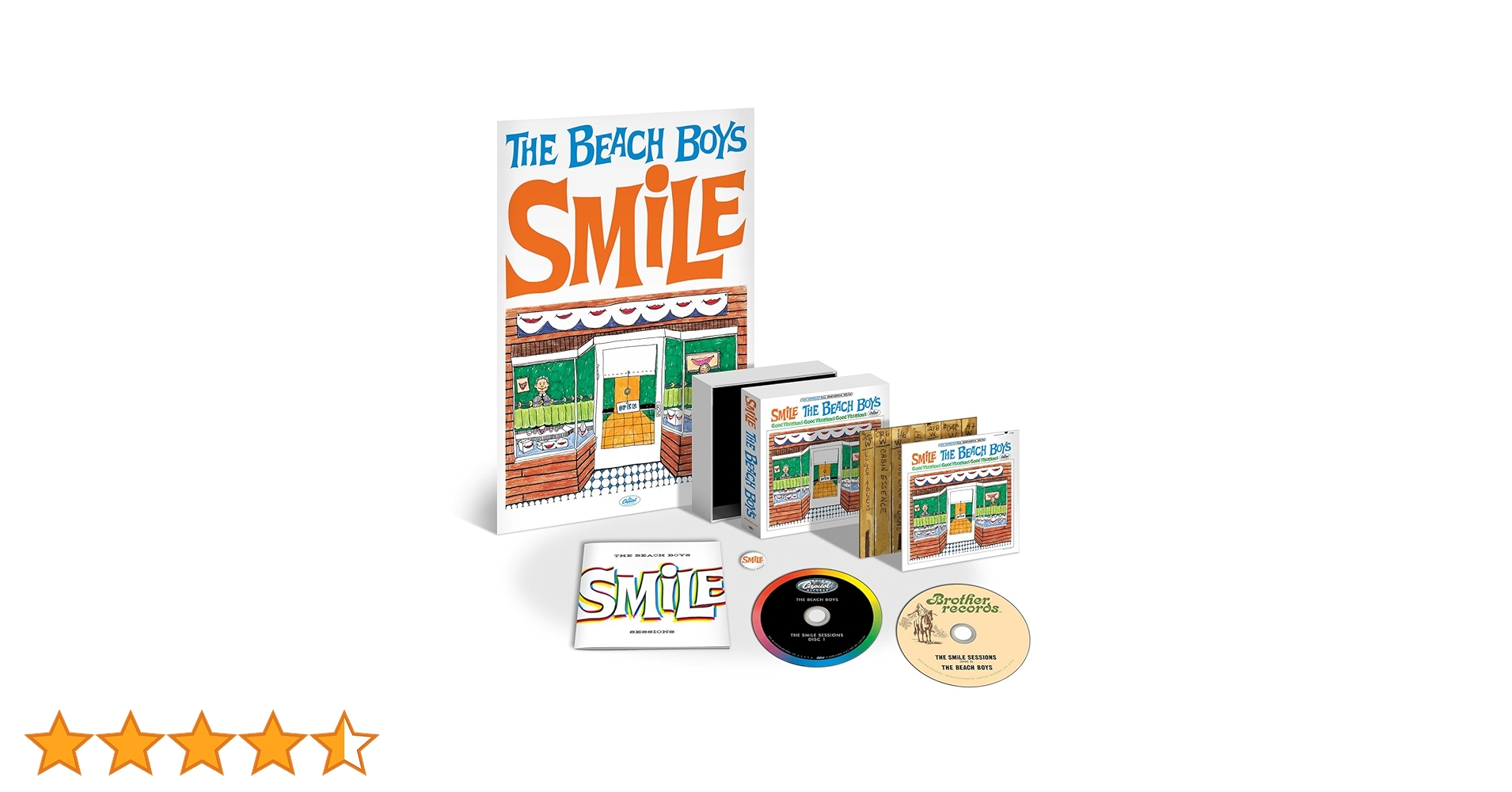 洋楽 The Beach Boys / Smile Sessions Box Set The Smile Sessions Box Set: The Beach Boys: Amazon.ca: Music